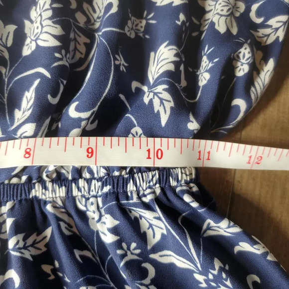 Express Blue Floral Dress Women's Size Small - Picture 6 of 15